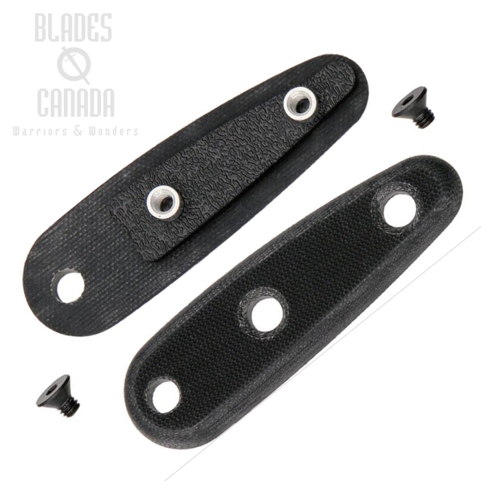 (image for) ESEE Izula Black G10 Scales Only, ESEEIZULAHANDLEB